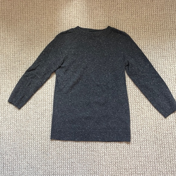Talbots Dark Gray Cashmere Crewneck Sweater in XS - Picture 2 of 4